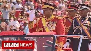 Fighting Africas last absolute monarch in Eswatini - BBC News