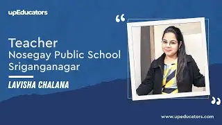 Review by Lavisha (Teacher, Nosegay Public School, Sriganganagar) for Google Certified Educator