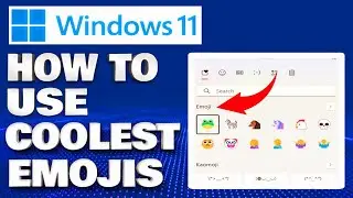 How To Use Emojis in Windows 11 Using Keyboard Shortcuts | Tips and Tricks Windows Tutorial