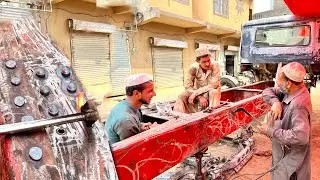 How rivets are install on chassis also of two types. Old Truck chassis imported from Japan