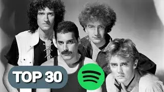 Top 30 | Queen Most Streamed Songs on Spotify