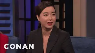 Maya Erskine On Her Awkward Masturbation Scene | CONAN on TBS