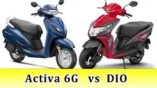 Honda Activa 6G vs Honda Dio | Main Differences Between Honda Activa 6G And Honda Dio