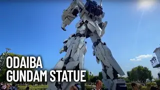 Unicorn Gundam Statue Odaiba - 360 WALK - Full-Scale of RX-0