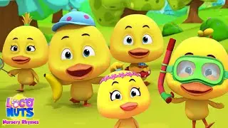 Five Little Ducks, Nursery Rhyme And Kids Song by Loco Nuts Nursery Rhymes