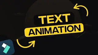 Cool Text Animation in Filmora | Easy