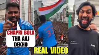 Hardik Pandya's biggest and grand welcome at Vadodara after India won the T20 WORDLCUP 2024 |