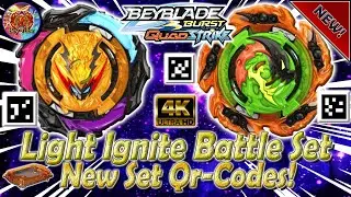 New Light Ignite Battle Set Qr-CODES QS + All Old | Новые Qr-Коды Light Ignite Battle Set - Beyblade