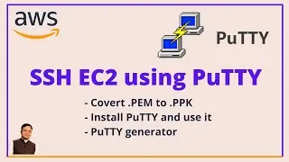 Connect AWS EC2 from Windows using PuTTY - SSH