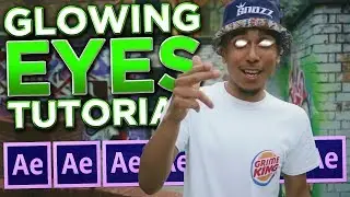 After Effects Glowing Eyes Tutorial 2018-2019! (How To Make the Glowing Eye Effect)