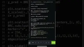 Python Bytes - Machine Learning Birch Part 5 Plot Subclusters Values Matplotlib Code in Description