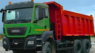 ОБНАРУЖИЛИ ОЧЕНЬ странный самосвал Урал с кабиной от грузовика MAN TGS
