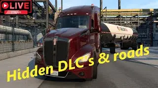 [Live 4K] ATS 1.51.0.63s | Hidden DLC's & roads | truck sim RIG | RX7900 XT | fps counter | #ats