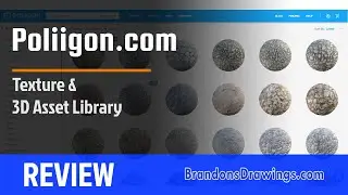 Poliigon Texture and Asset Library Review (Blender 3D)