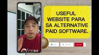 USEFUL WEBSITE PARA MAKAHANAP NG ALTERNATIVE PARA SA PAID APP OR SOFTWARE