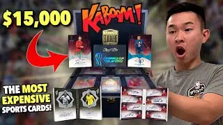 $15,000 EMINENCE WORLD CUP SOCCER OPENING (INSANITY 😱🔥)! THE MOST EXPENSIVE SPORTS CARDS BOX! (2022)