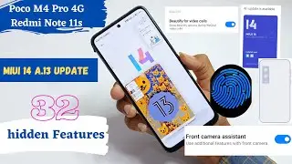 Poco M4 Pro 4G Miui 14.0.1.0 Update 32+ New Features | Redmi Note 11s Miui 14 Update hidden features