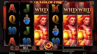 Queen of Fire (Spinomenal Slot) 🔥👑 Synced Reels, Free Spins, and Big Wins - RTP 95.8% [ VGO Promo ]