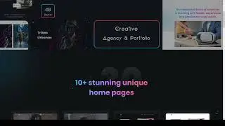 Vie - React Creative Portfolio and Agency template blog creative