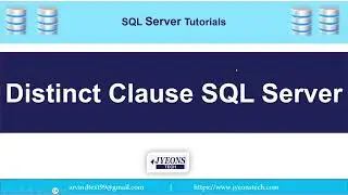 DISTINCT Clause in Sql Server
