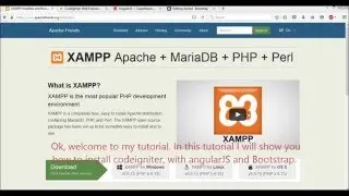 Install Codeigniter with AngularJS and Bootstrap