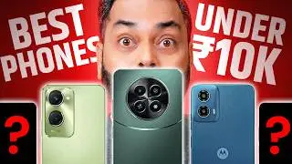 Top 5 Best 5G Smartphones Under ₹10000 ⚡ August 2024