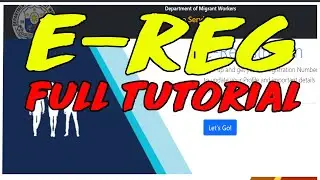 PAANO GUMAWA NG E-REG ACCOUNT | how to create E-REG account #ajpakners