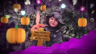 Halloween Stylish Slideshow opener for After Effects 2021