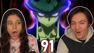 THE KING | Hunter X Hunter Ep. 91 REACTION & REVIEW!!