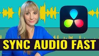 How to Sync MULTIPLE AUDIO FILES FAST DaVinci Resolve 19