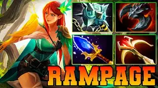 Rampage + Ultra Kills + 24 Kills Windranger Dota 2 !! Windranger Dota 2 Carry 7.37 Meta Pro Gameplay