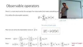 L9 Observables : Introduction to quantum computing course 2022