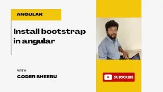 install bootstrap in angular