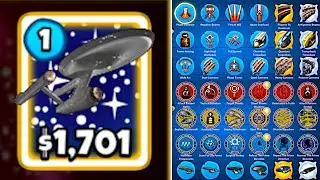 The STARSHIP Enterprise Tower Has 42 UPGRADES! (Bloons TD 6)