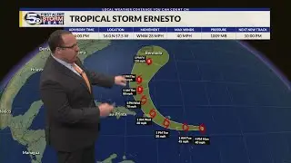 Tropics Update: Tropical Storm Ernesto Forms