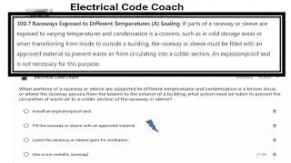 #172 Electrical Question of the Day 300.7 Conduit sealing