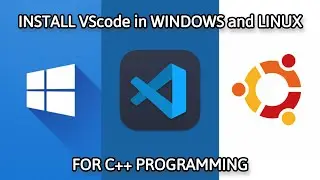 Install VSCODE in windows 10 and linux | Kubuntu | Ubuntu