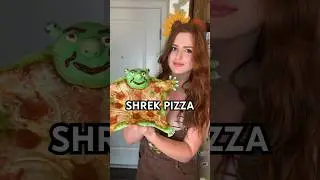 what’s wrong babe you’ve hardly touched your shrekzza?! (Shrek Pizza) 💚 