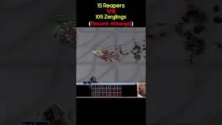 15 Reapers vs 105 Zerglings (World Record)