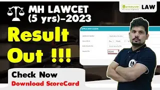 MH LAW CET (5 yrs)-2023 Result Out- Check Now