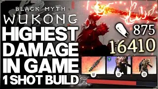 Black Myth Wukong - How to Kill ANY Boss in 1 Hit - New BROKEN Discovery - New Best OP Build Guide!