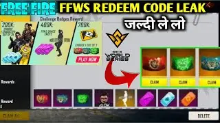 14 May Redeem Code Free Fire |FFWS Redeem Code Free Fire |Free Fire New Event |FF INS redeem code