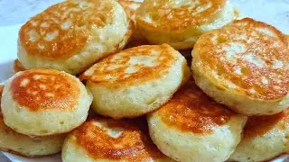 ОЛАДЬИ на Дрожжах. Пышные оладушки🥞Ольгины Рецепты.