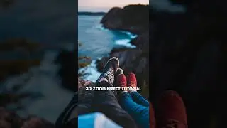 1 Minutes tutorial || 3D Zoom Effect in Capcut tutorial 