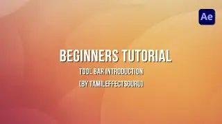 After Effects Beginner Tutorial in Tamil - Part 3