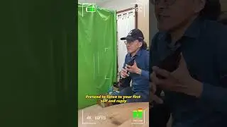 How to talk to yourself in a video using Capcut... 