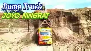 Dump Truck Mbois JOYO NINGRAT Muat Pasir Galian