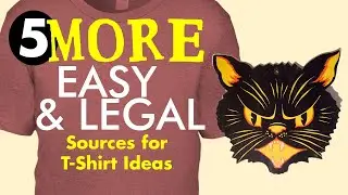 5 MORE EASY & LEGAL PUBLIC DOMAIN SOURCES for Print on Demand (Redbubble, Etsy, Teepublic, etc).