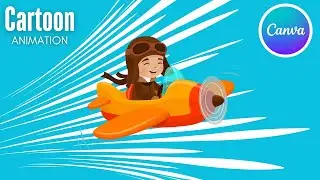 Cartoon Animation Trick in Canva - Easy Animation Tutorial