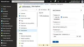 Lab demo: Walkthrough of Azure COSMOS DB creation using Azure portal